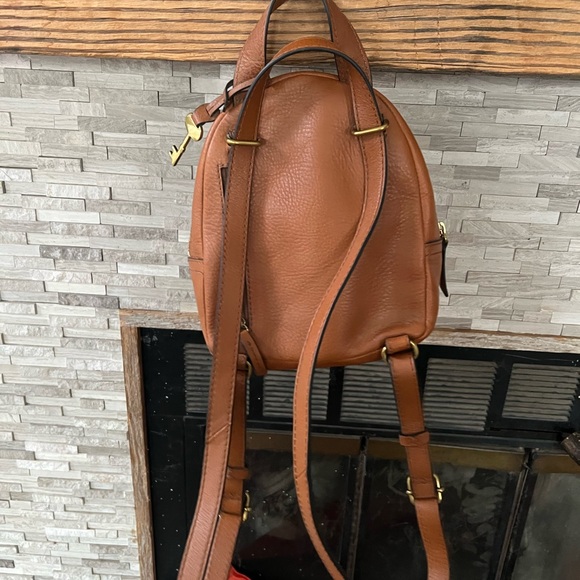 Fossil Multicolor Striped Leather Backpack - Picture 4 of 4